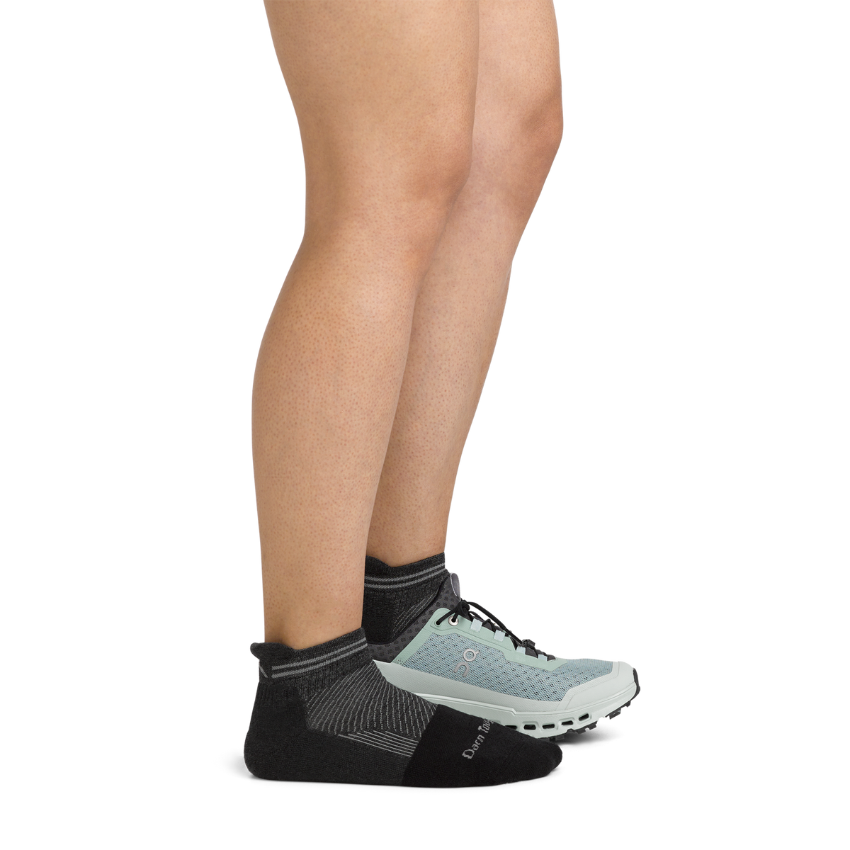 Darn Tough Vermont Women's Steely No Show Tab Lightweight Work Socks