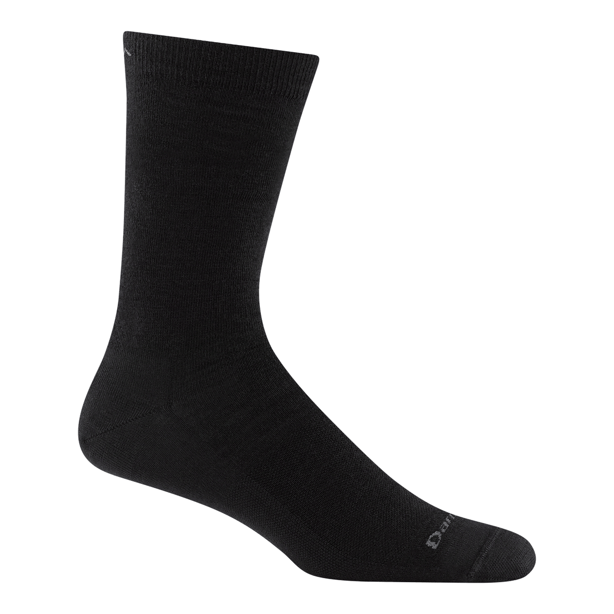 Darn Tough Vermont Men's Solid Crew Lightweight Lifestyle Socks