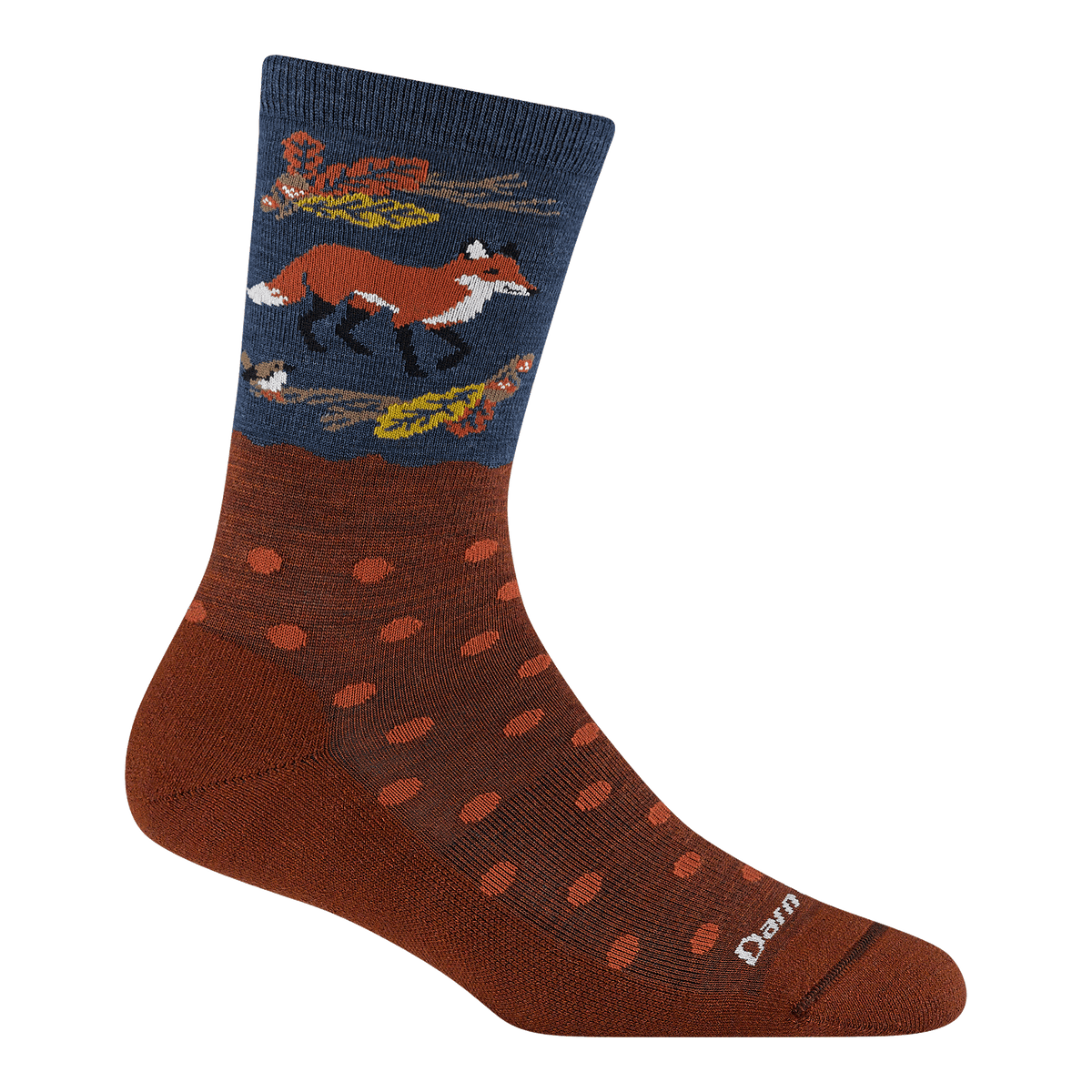 Darn Tough Vermont Women's Wild Life Crew Lightweight Lifestyle Socks