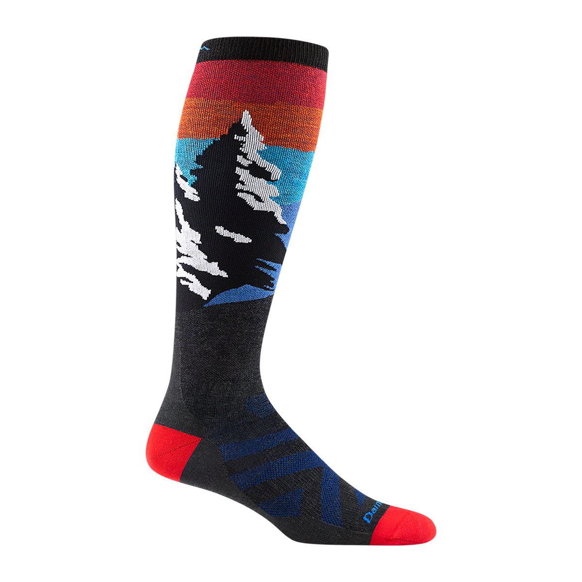 Darn Tough Vermont Men's Solstice Over-the-Calf Lightweight Ski & Snowboard Socks