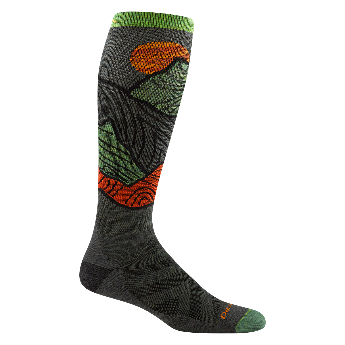 Darn Tough Vermont Men's Titan Over-the-Calf Lightweight Ski & Snowboard Socks