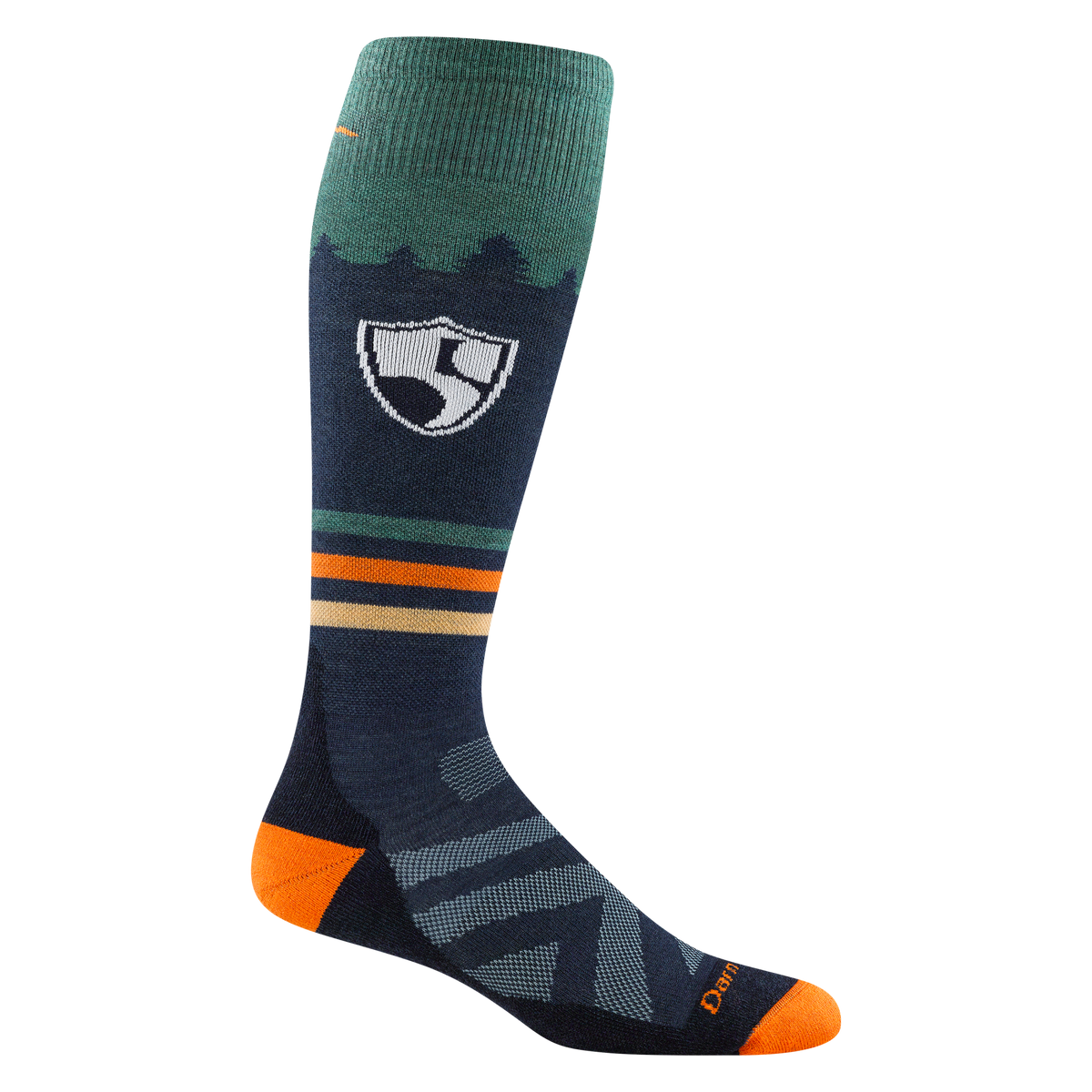 Darn Tough Vermont High Fives Over-the-Calf Midweight Ski & Snowboard Socks