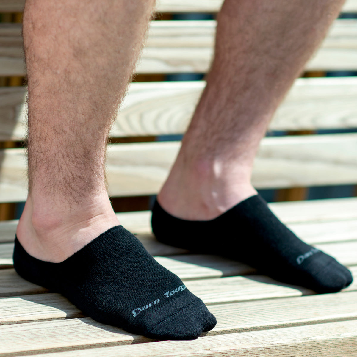 Darn Tough Vermont Men's Solid No Show Hidden Lightweight Lifestyle Socks