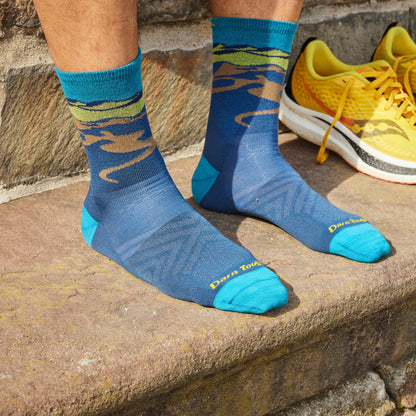 Darn Tough Vermont Men's Ridge Runner Micro Crew Ultra-Lightweight Running Socks
