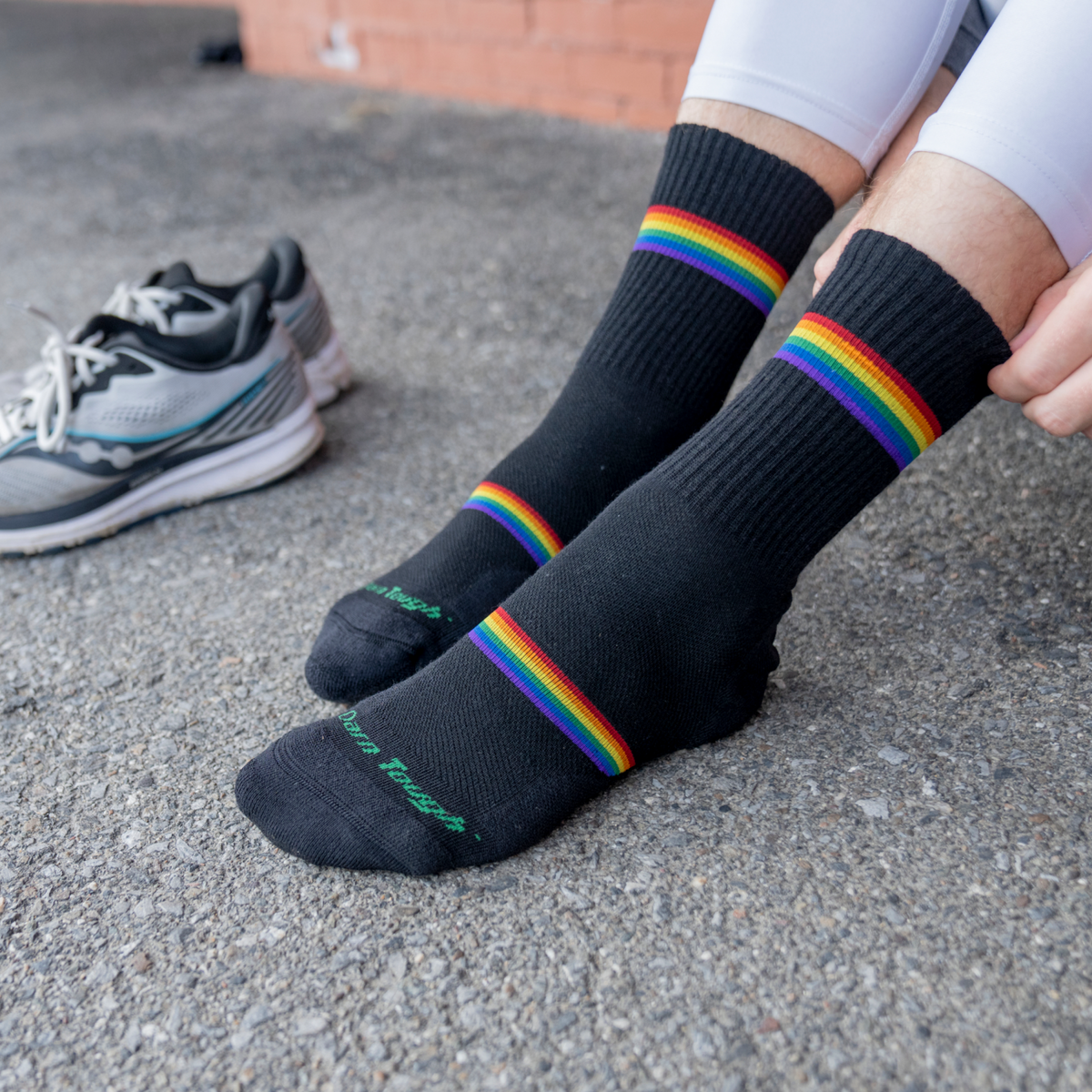 Darn Tough Vermont Men's Prism Micro Crew Lightweight Running Socks