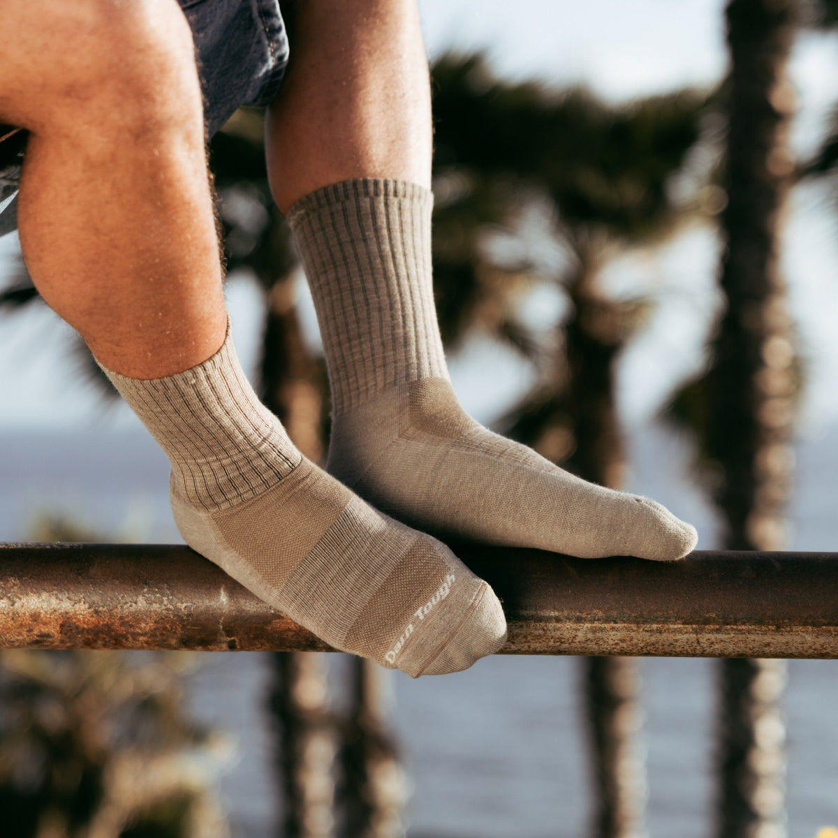 Darn Tough Vermont Men's The Standard Crew Cushioned Lightweight Lifestyle Socks