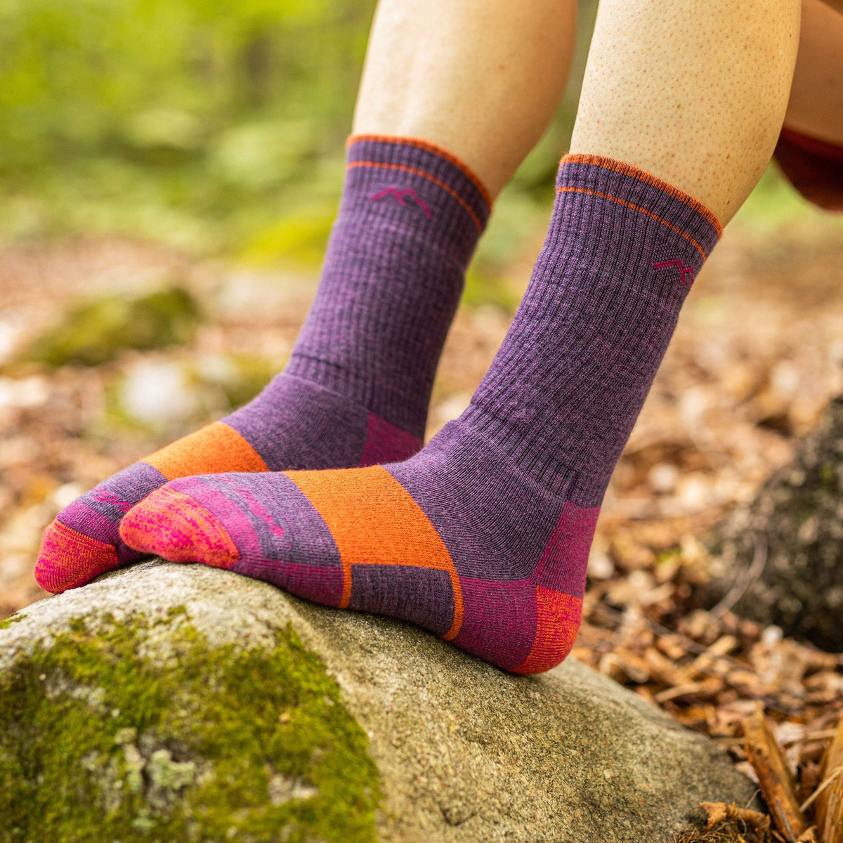 Darn Tough Vermont Women's Hiker Boot Full Cushion Midweight Hiking Socks