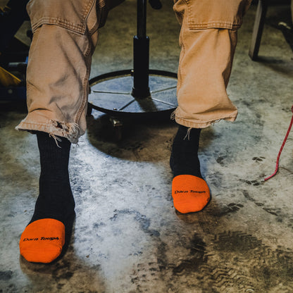 Darn Tough Vermont Men's Steely Micro Crew Midweight Work Socks