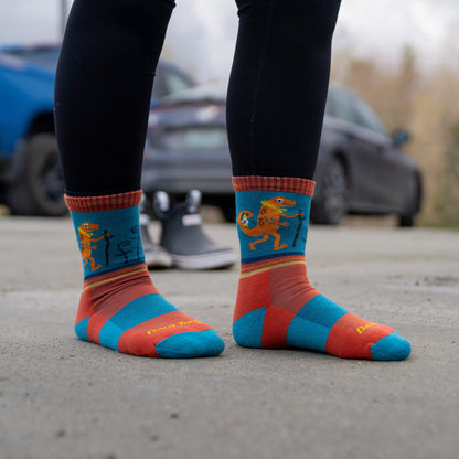 Darn Tough Vermont Kids Sal Micro Crew Lightweight Hiking Socks