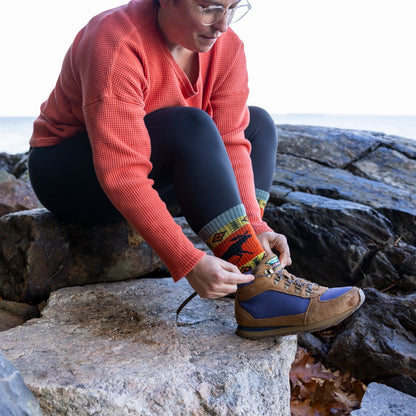 Darn Tough Vermont Women's Vanna Grizzle Boot Midweight Hiking Socks