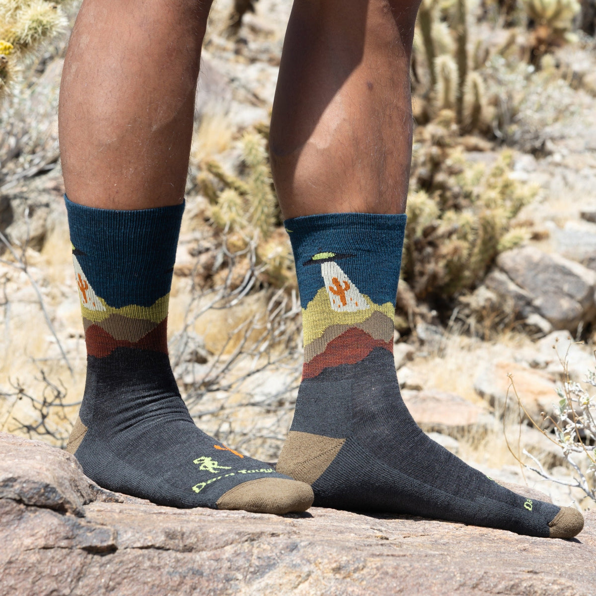 Darn Tough Vermont Men's Spaced Out Micro Crew Lightweight Hiking Socks