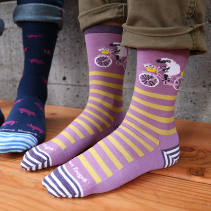 Darn Tough Vermont Women's Animal Haus Crew Lightweight Lifestyle Socks