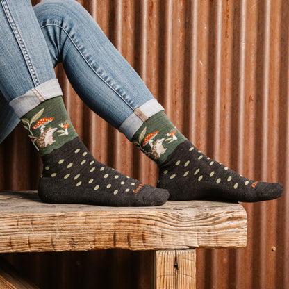 Darn Tough Vermont Women's Wildlife Lightweight Lifestyle Crew 3-Pack