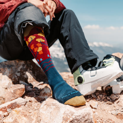 Darn Tough Vermont Women's Enchanted Over-the-Calf Midweight Ski & Snowboard Socks- Last Chance