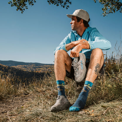 Darn Tough Vermont Men's Ridge Runner Micro Crew Ultra-Lightweight Running Socks