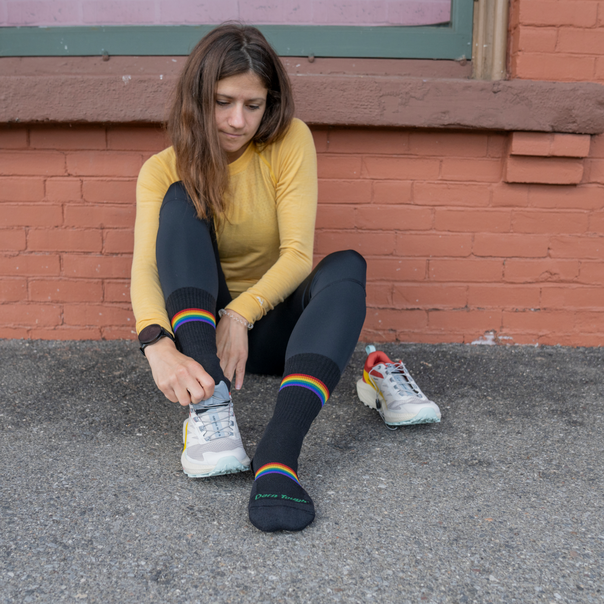 Darn Tough Vermont Women's Prism Micro Crew Lightweight Running Socks