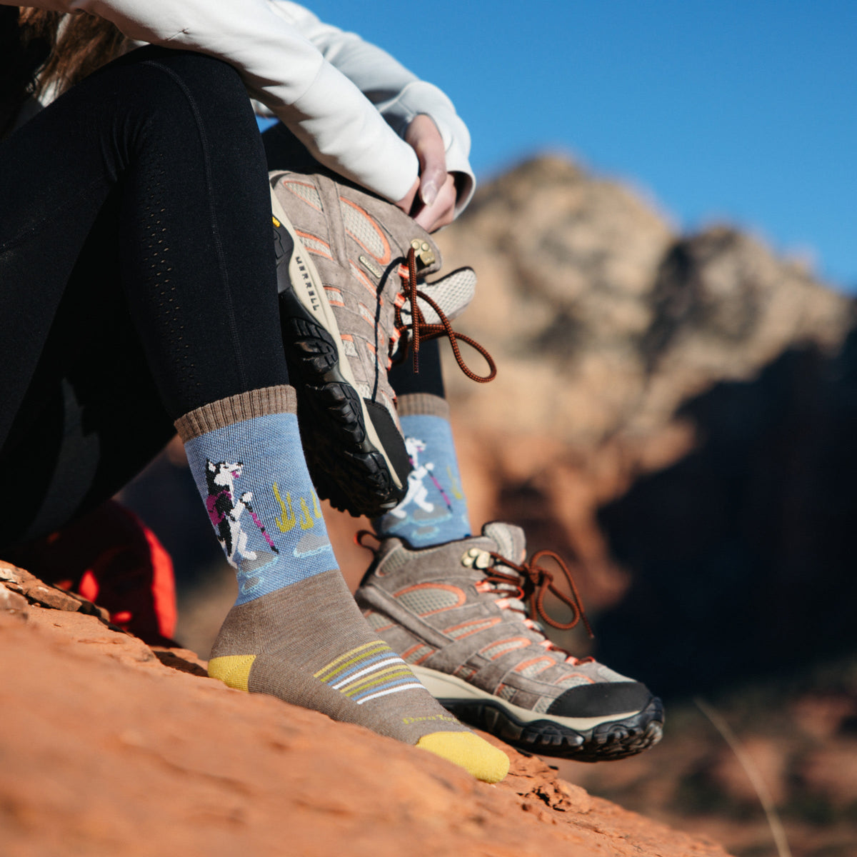 Darn Tough Vermont Women's Critter Club 2-Pack Hiking Socks
