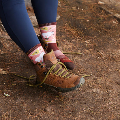 Darn Tough Vermont Women's Critter Club Micro Crew Lightweight Hiking Socks