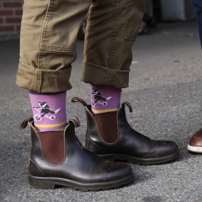 Darn Tough Vermont Women's Animal Haus Crew Lightweight Lifestyle Socks
