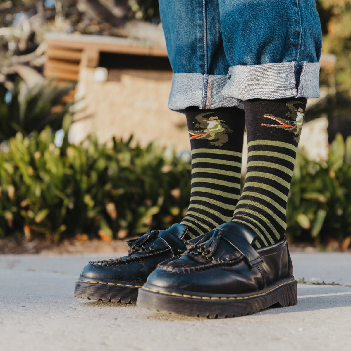Darn Tough Vermont Men's Animal Haus Crew Lightweight Lifestyle Socks