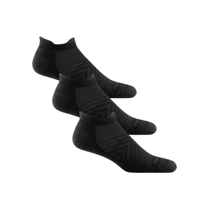 Darn Tough Vermont Men's Ultra-Lightweight No Show Tab Run 3-Pack