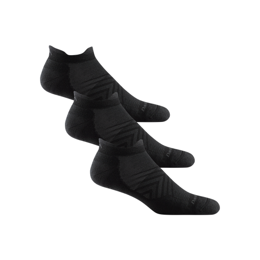 Darn Tough Vermont Men's Ultra-Lightweight No Show Tab Run 3-Pack