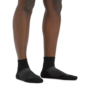 Darn Tough Vermont Women's Run Quarter Cushioned Ultra-Lightweight Running Socks