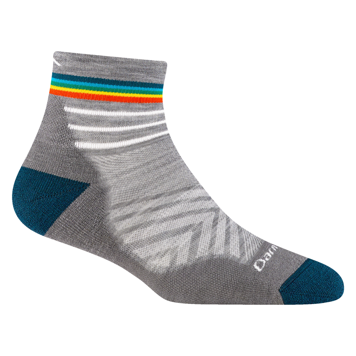 Darn Tough Vermont Women's Run Quarter Cushioned Ultra-Lightweight Running Socks
