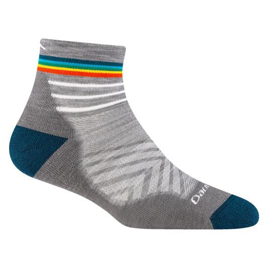 Darn Tough Vermont Women's Run Quarter Cushioned Ultra-Lightweight Running Socks