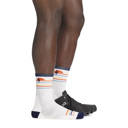 Darn Tough Vermont Men's Frontrunner Micro Crew Ultra-Lightweight Running Socks