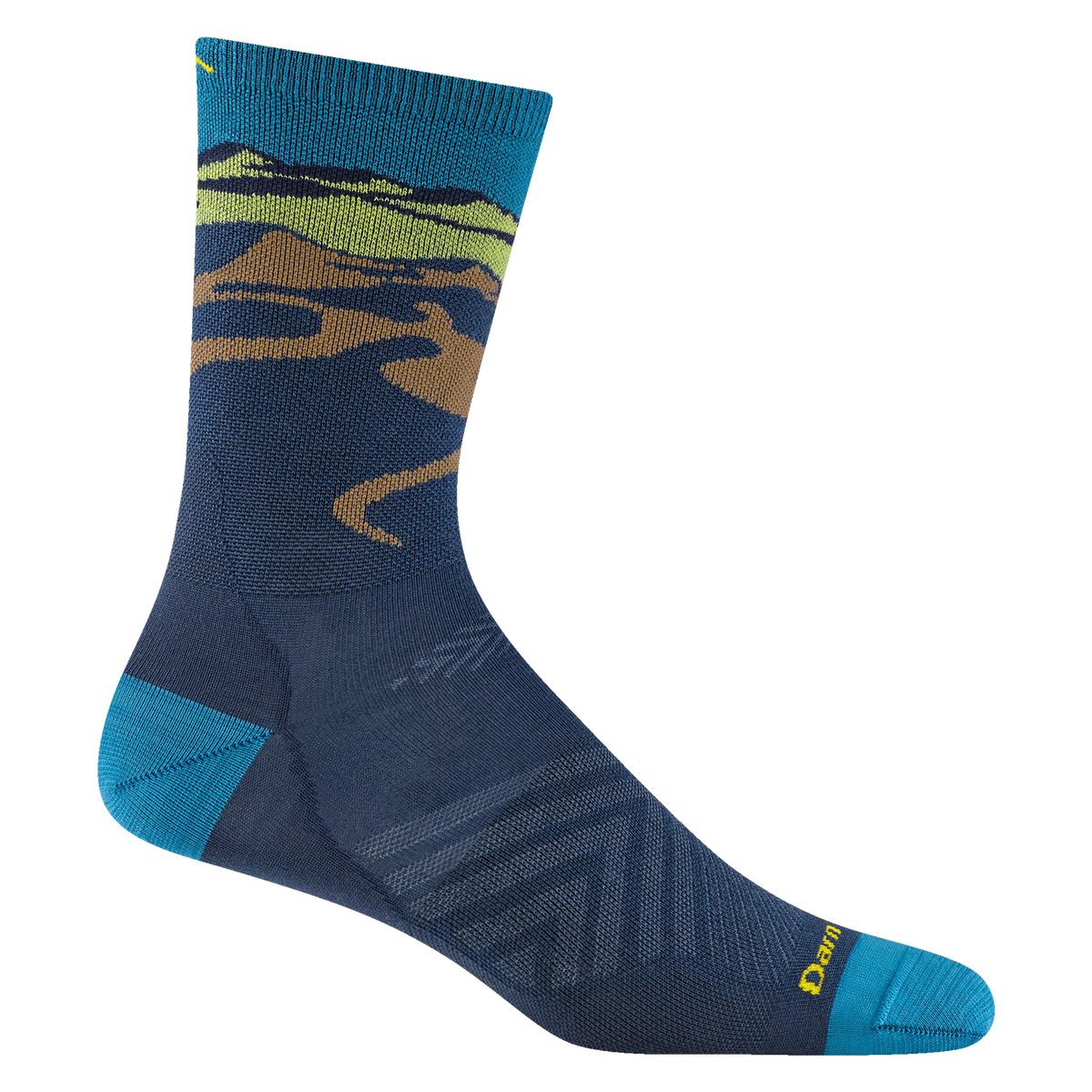 Darn Tough Vermont Men's Ridge Runner Micro Crew Ultra-Lightweight Running Socks