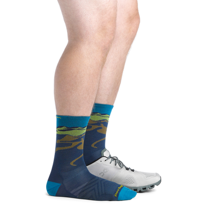 Darn Tough Vermont Men's Ridge Runner Micro Crew Ultra-Lightweight Running Socks