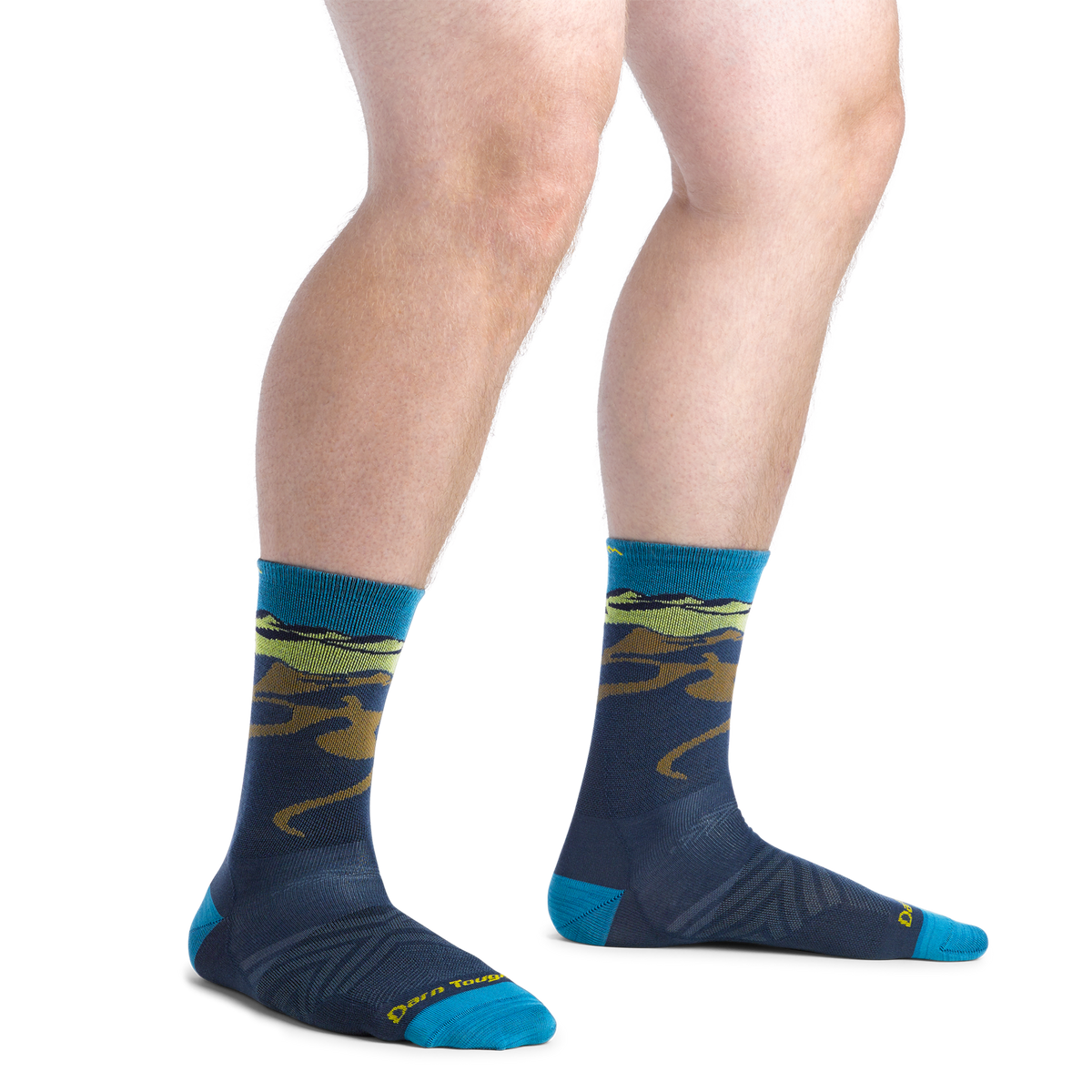Darn Tough Vermont Men's Ridge Runner Micro Crew Ultra-Lightweight Running Socks