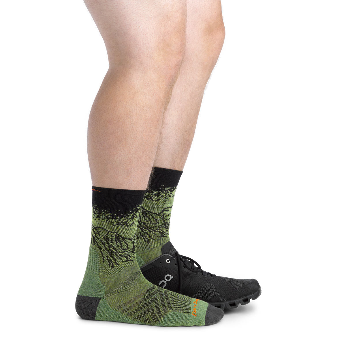 Darn Tough Vermont Men's Vert Micro Crew Ultra-Lightweight Running Socks