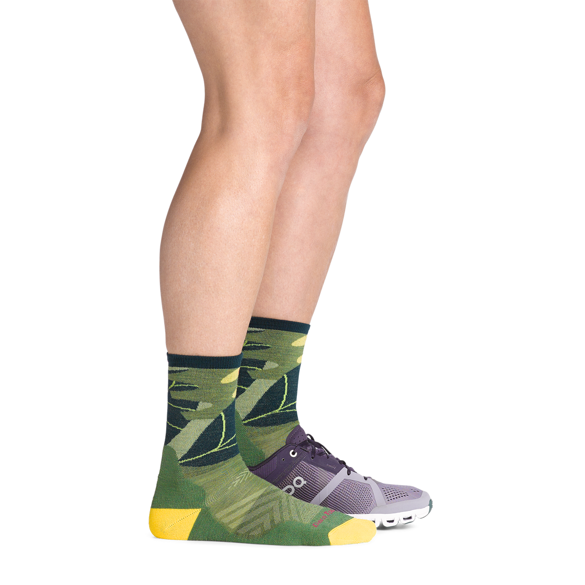 Darn Tough Vermont Women's Run Wild Micro Crew Ultra-Lightweight Running Socks