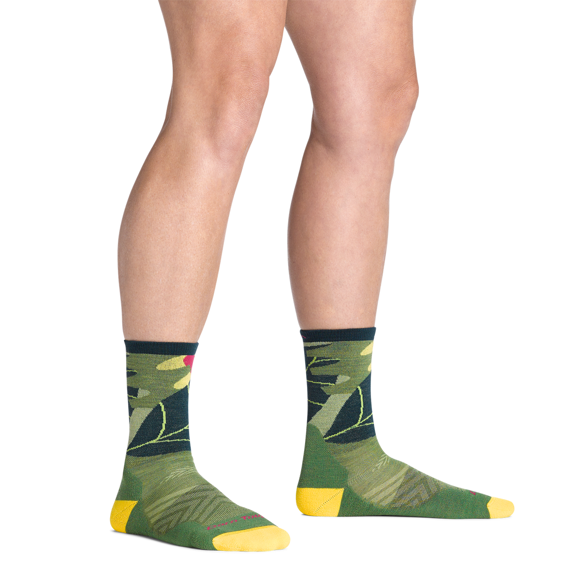 Darn Tough Vermont Women's Run Wild Micro Crew Ultra-Lightweight Running Socks