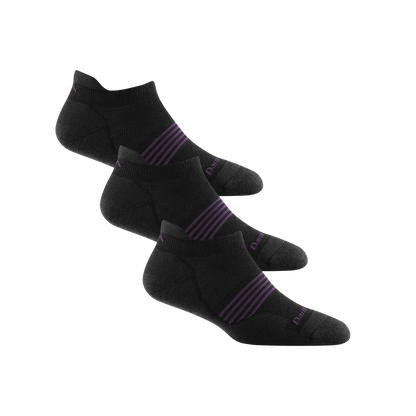 Darn Tough Vermont Women's Element No Show Lightweight Run 3-Pack