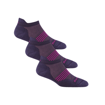 Darn Tough Vermont Women's Element No Show Lightweight Run 3-Pack