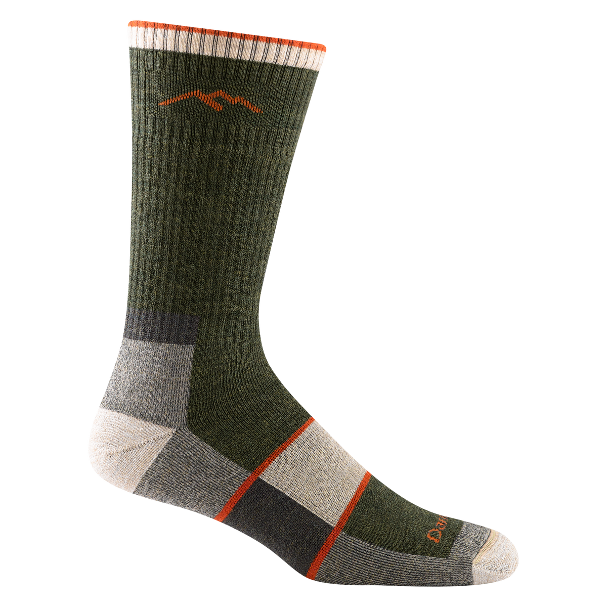 Darn Tough Vermont Men's Hiker Boot Full Cushion Midweight Hiking Socks