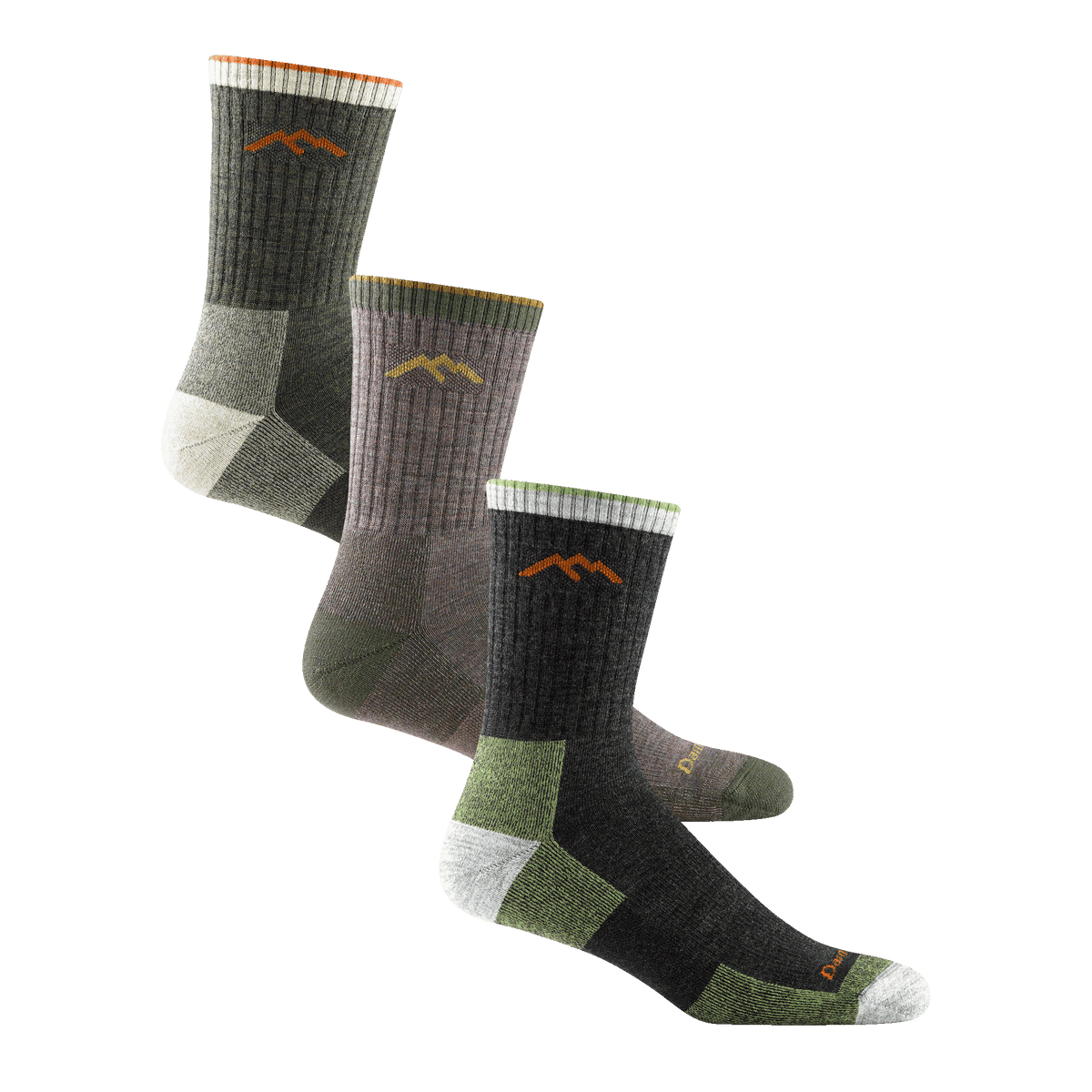 Darn Tough Vermont Men's Hiker Micro Crew 3-Pack