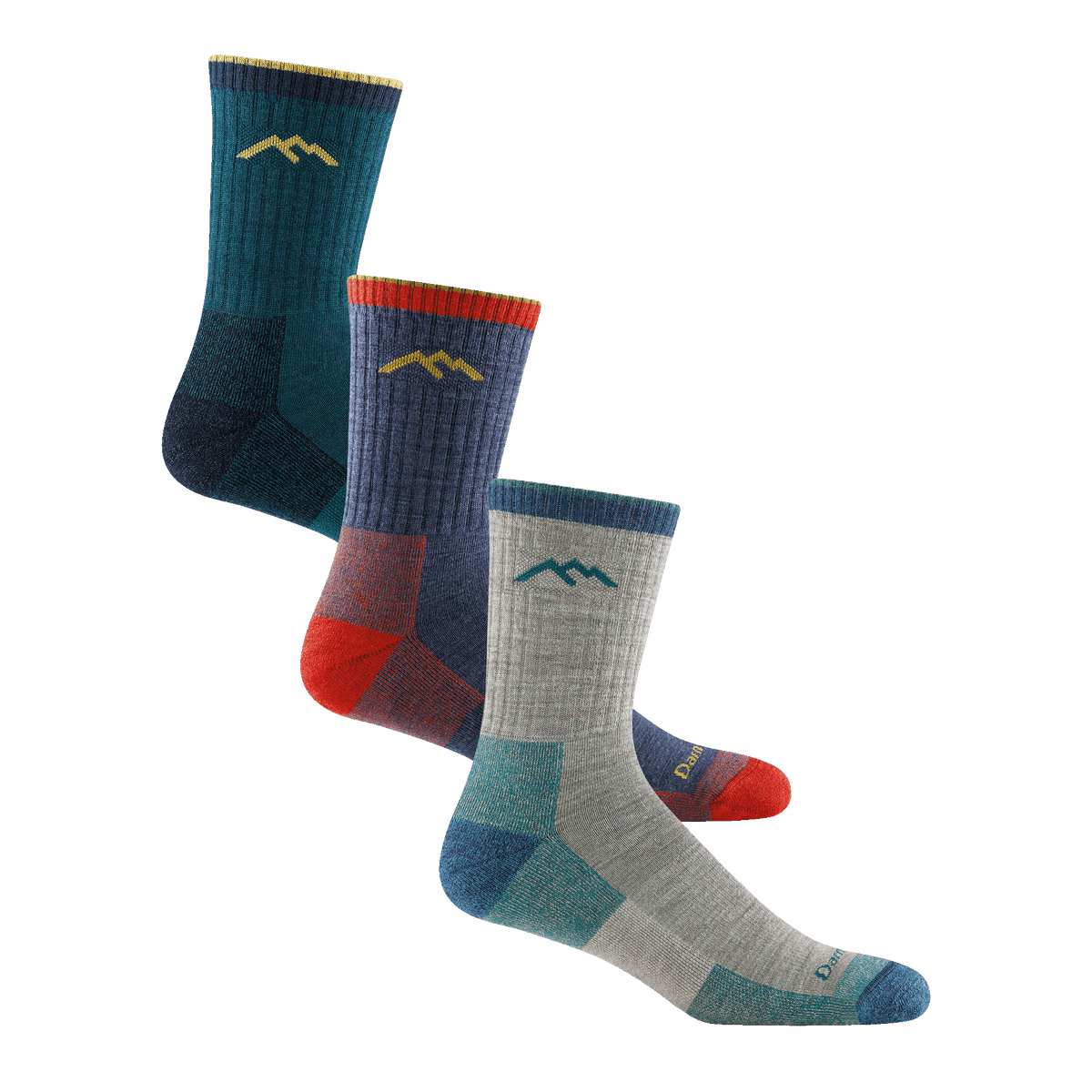 Darn Tough Vermont Men's Hiker Micro Crew 3-Pack