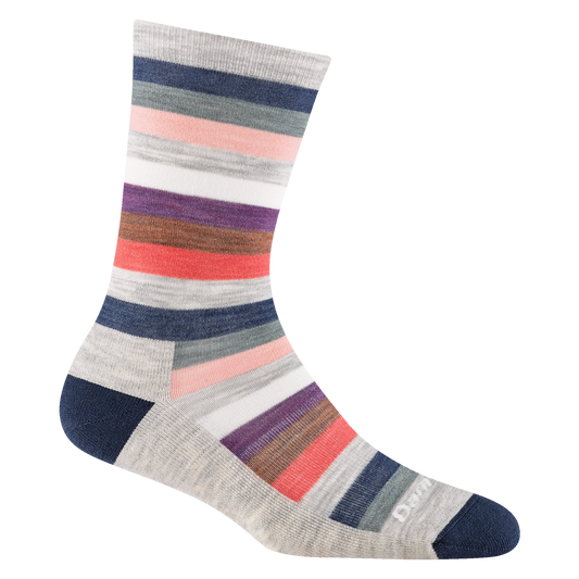 Darn Tough Vermont Women's Mystic Stripe Crew Lightweight Lifestyle Socks