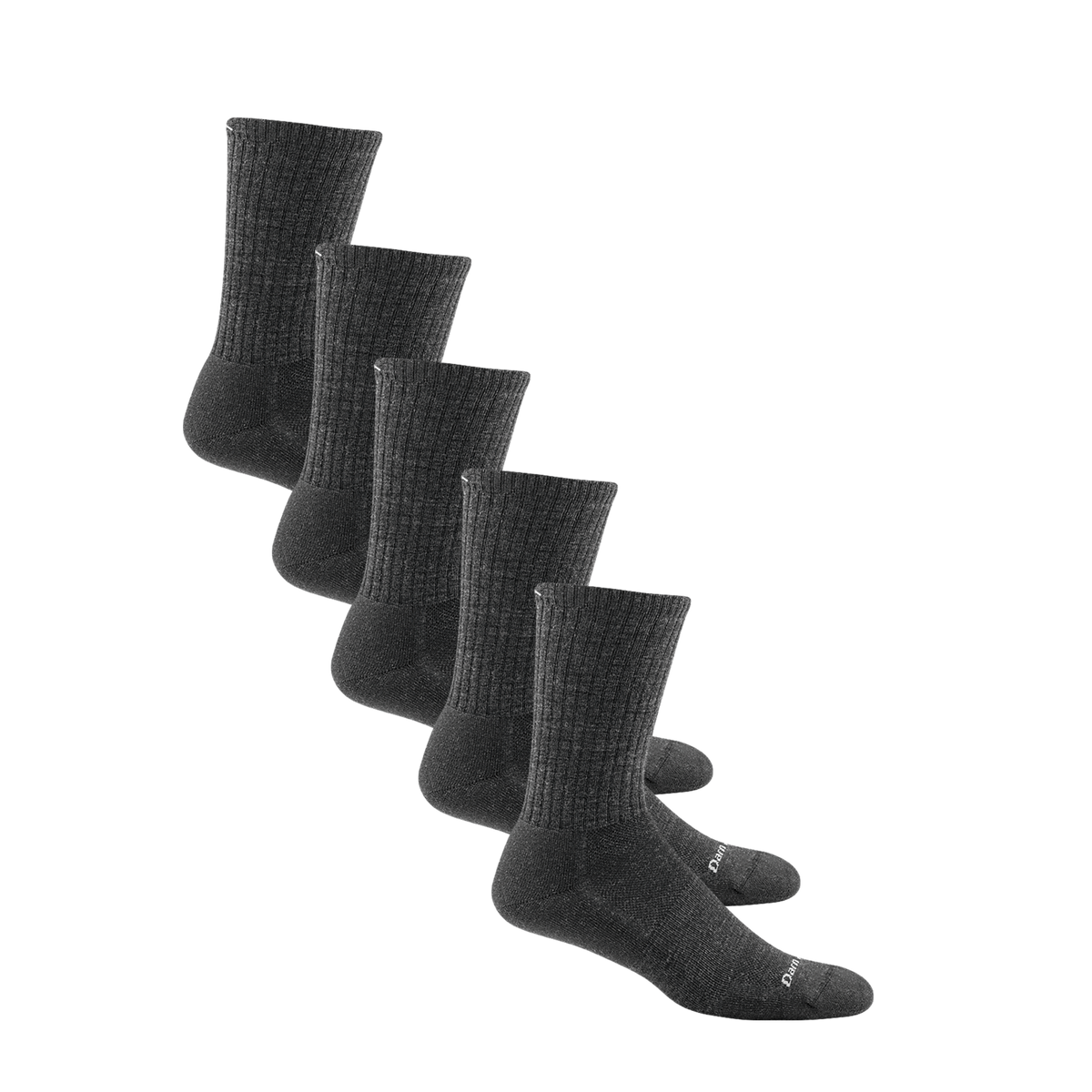 Darn Tough Vermont Men's The Standard Lifestyle Crew 5-Pack