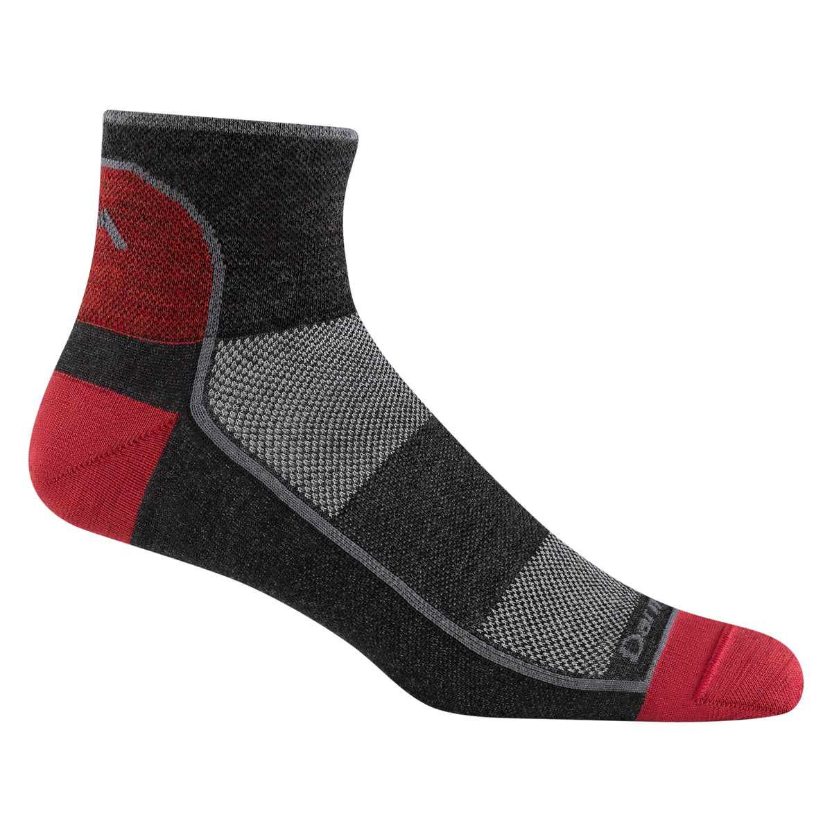 Darn Tough Vermont Men's 1715 Quarter Lightweight Running Socks