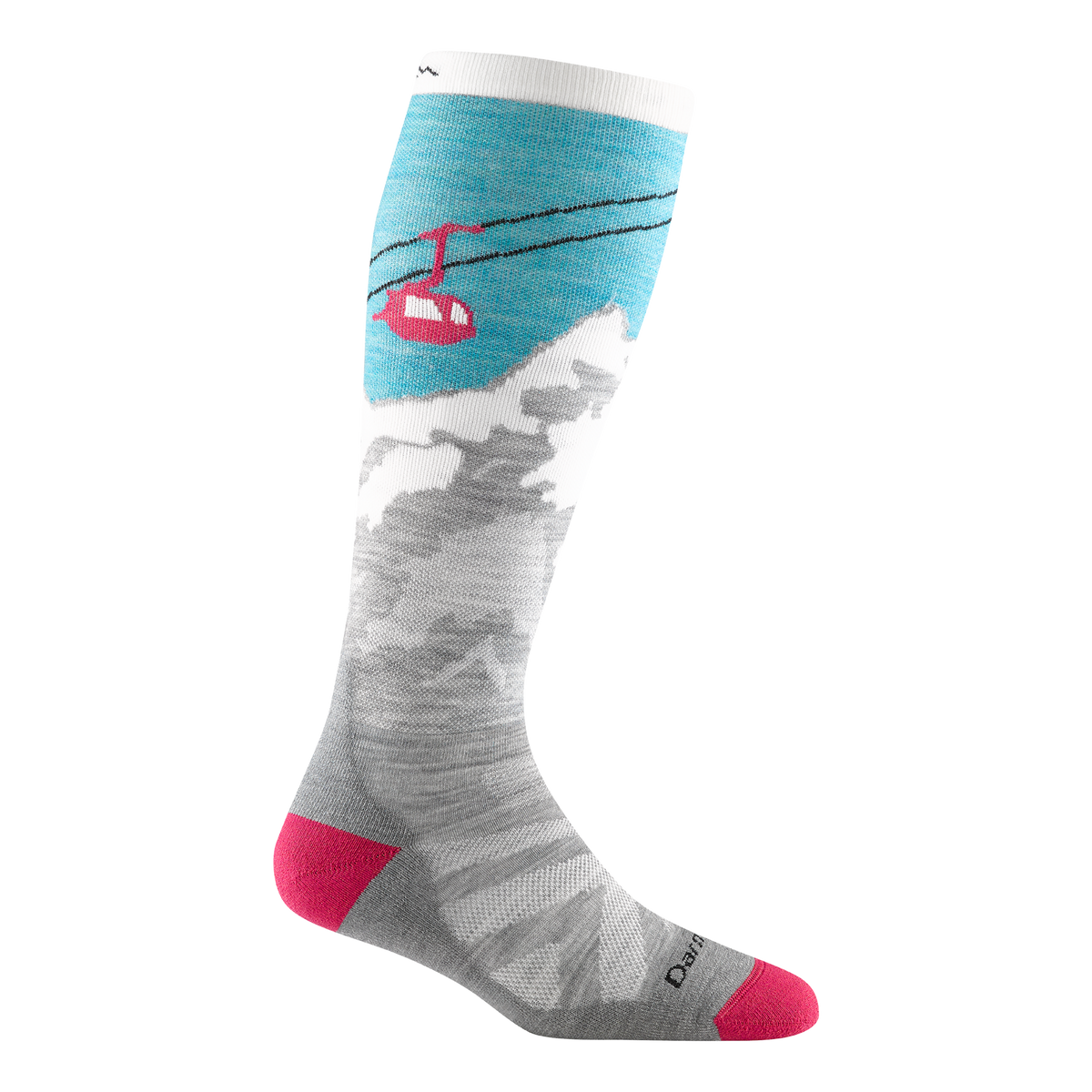 Darn Tough Vermont Women's Yeti Over-the-Calf Midweight Ski & Snowboard Socks