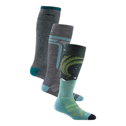 Darn Tough Vermont Women's Over-the-Calf Variety 3-Pack