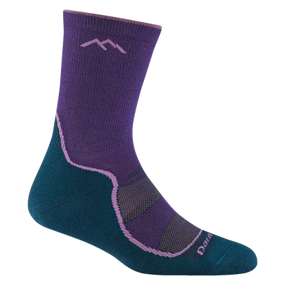 Darn Tough Vermont Women's Light Hiker Micro Crew Lightweight Hiking Socks