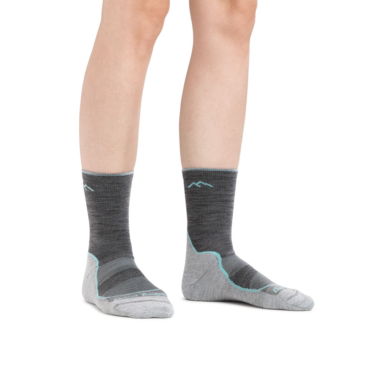 Darn Tough Vermont Women's Light Hiker Micro Crew Lightweight Hiking Socks