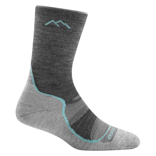 Darn Tough Vermont Women's Light Hiker Micro Crew Lightweight Hiking Socks