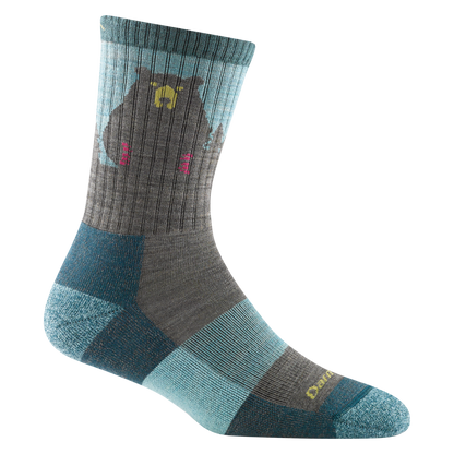Darn Tough Vermont Women's Bear Town Micro Crew Lightweight Hiking Socks